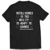 Kreative T-Shirts Lustige Geek-Oberteile Intelligenz ist die Fähigkeit, sich an Veränderungen anzupassen Buchstaben-Druck T-Shirt