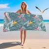Quick-Dry Microfiber Beach Towel - Thick, Absorbent & Printed for Outdoor Swimming