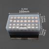 Professional Battery Organiser Box 16 Slot Design Heavy Duty PP Construction For Photographers Tech Users