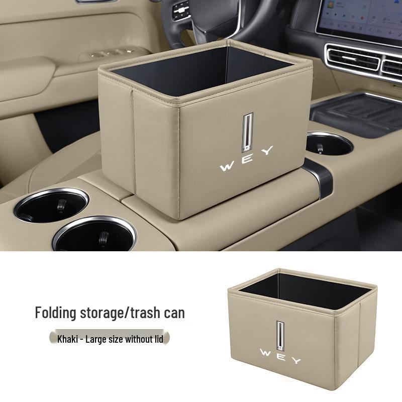 Wey Blue Mountain VV5/VV7 Macchiato Latte Mocha Car Storage Box Foldable Trash Can