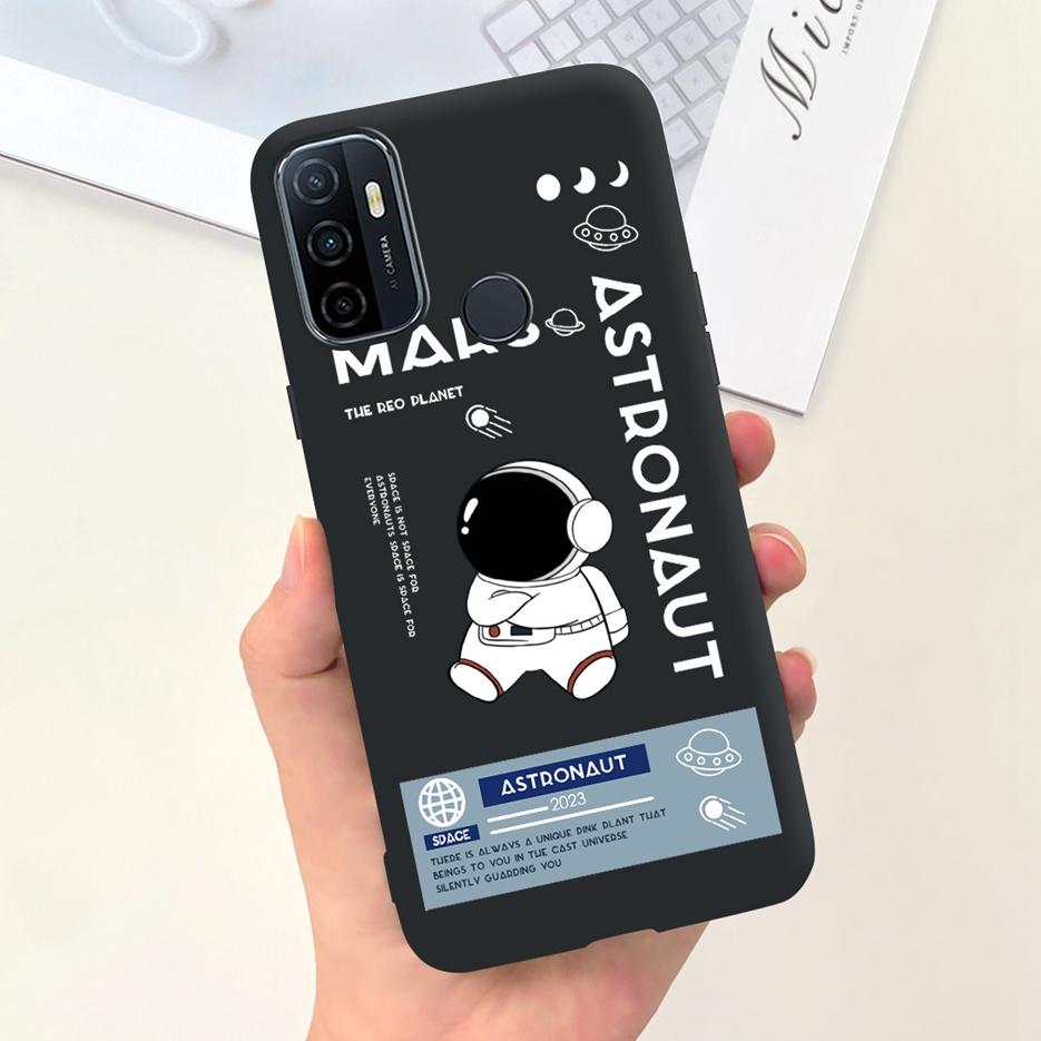 For Oppo A53 A53s Case Cute Fashion Cartoon Painted Cover Soft TPU Phone Case For Oppo A53s A 53 s OppoA53 s Fundas Coque Bumper
