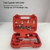 Copper Tube Flaring Tool Set (10-Piece) with Cutter & Seven-Hole Flanging Tool CT-2029