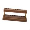 9 Slot Wooden Rack for Pencils, Versatile Stand Office and Apartment Use