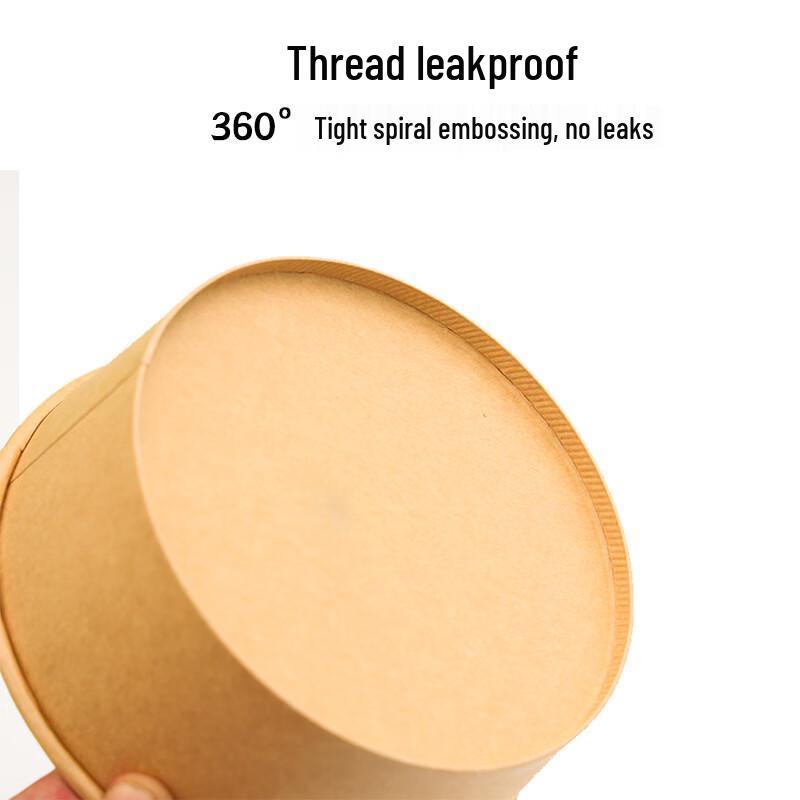 Chuzhou Disposable Kraft Paper Bowls with Lids