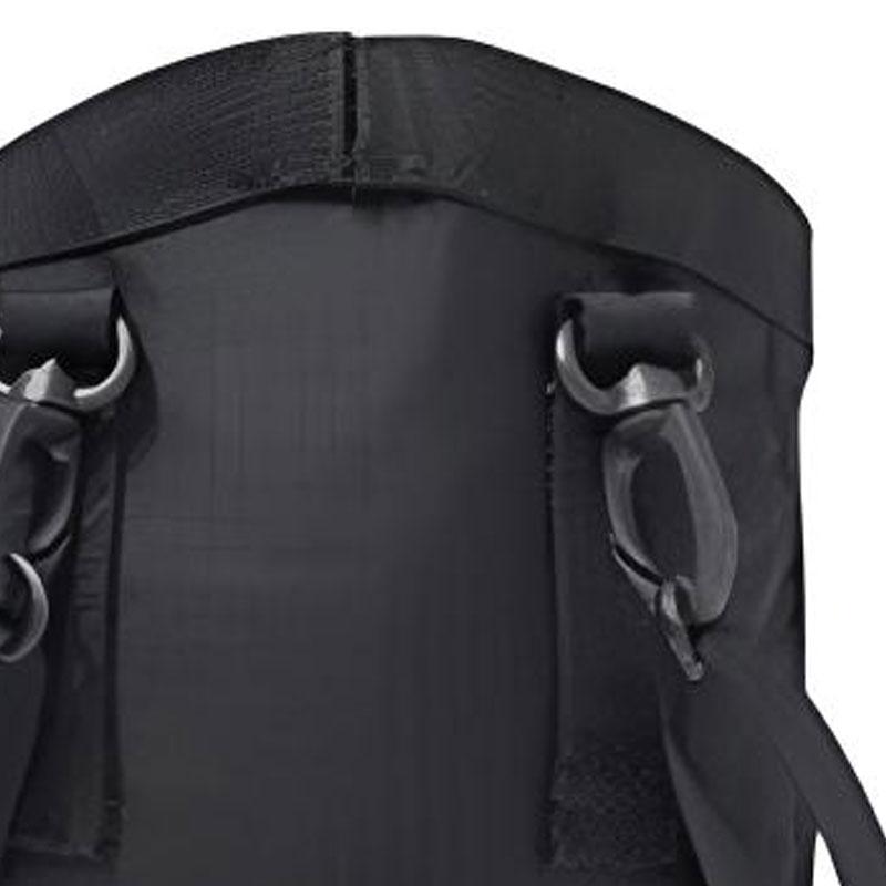 The North Face Logo Fashion Trend Shoulder Cylinder Backpack Outdoor Bag Unisex Backpack Black NF0A88QM-JK3