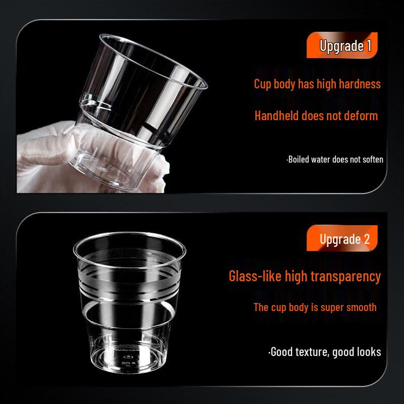 Yuzhuxun Disposable 60ml Tea Cups (1000 Count)