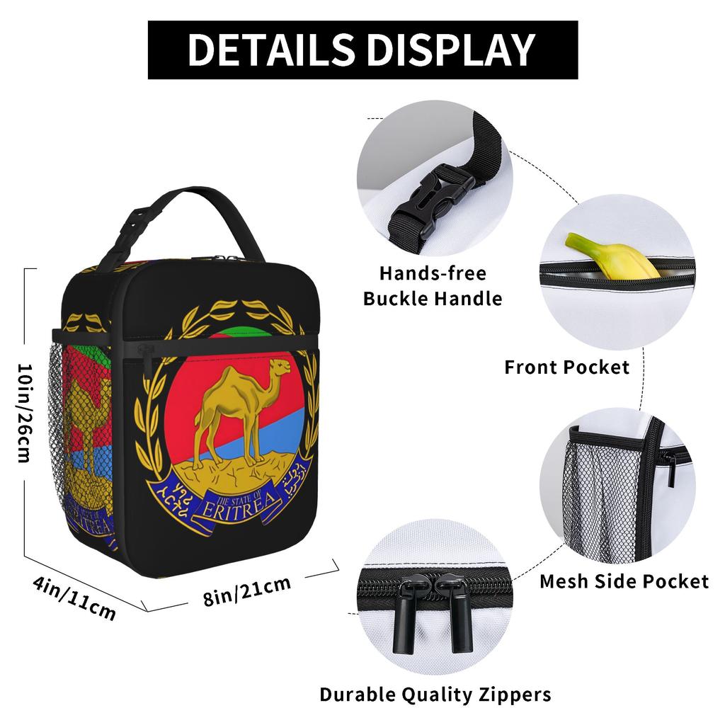 Flyer Emilia Mernes Tour Lunch Box Lightweight Zip Lunch Box Picnic Designer Cooler Carrier Casual Oxford Thermal Lunch Bags