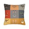 Zootopia Pillowcase Polyester Cushion Cover Decoration  Throw Pillow Case Cover Sofa Square 40X40cm