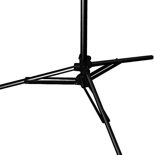 KC Music Stand Lightweight Aluminum Black Case MSAL-J/BK (Soft Included)