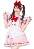 Paleta Lírica Clearstone Cosplay Halloween Fita Mágica Maid Rosa Feminino