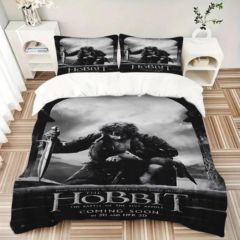 3pcs Hobbit, Poster Duvet Cover Set (1 Duvet Cover + 2 Pillowcases, No Core) - Comfortable, And Breathable Bedroom Decoration yy251104086