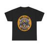 Born To Ride Motorcycle Skull Tee | Retro Racing Patch, Biker Graphic