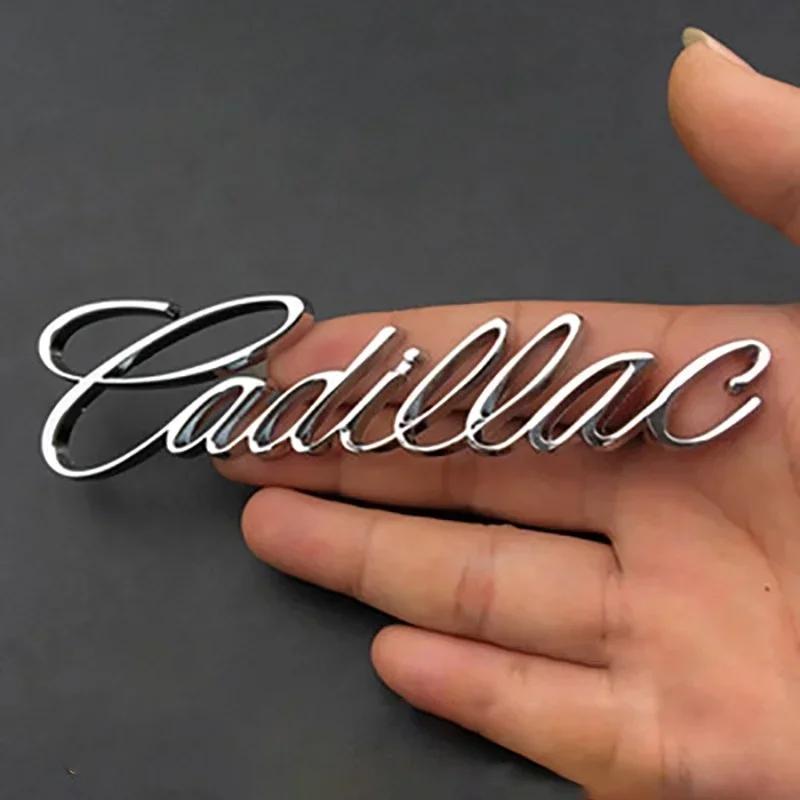 Metal Car Sticker Front Rear Side Emblem Badge for Cadillac Logo Escalade CTS ATS SRX XTS XT5 STS CT5 CT6 BLS XLR Accessories