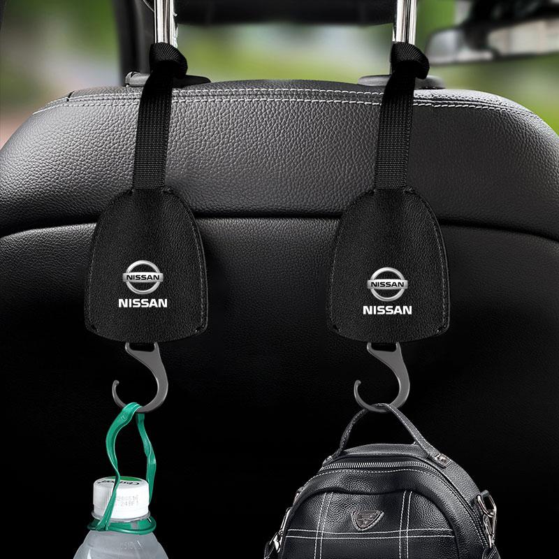 Auto Interior Organizers Hooks Car Back Seat Hook Headrest Hanger For Nissan Nismo Tiida Sylphy Teana Almera Qashqai J10 J11