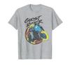 Marvel Ghost Rider Circle Portrait Action Shot T-Shirt