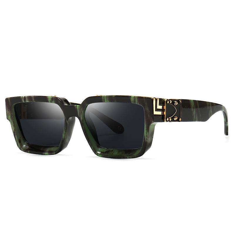 SHAUNA Retro Square Sunglasses UV400