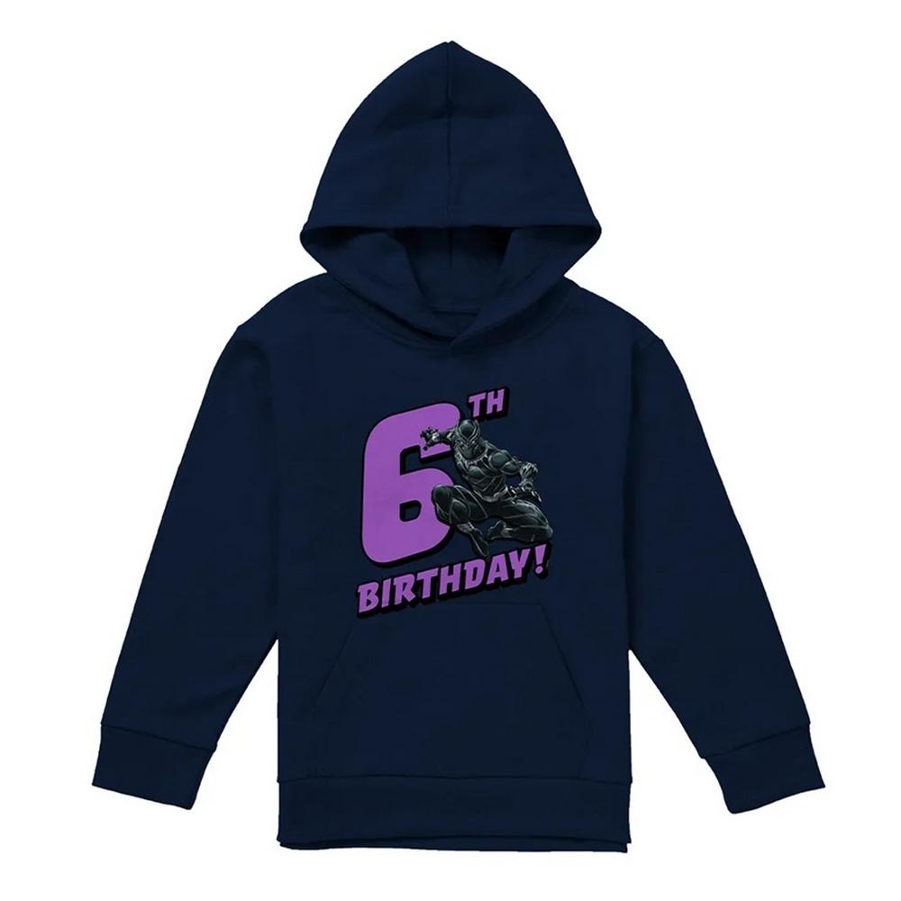Black Panther Hoodie voor de 6e verjaardag van kinderen