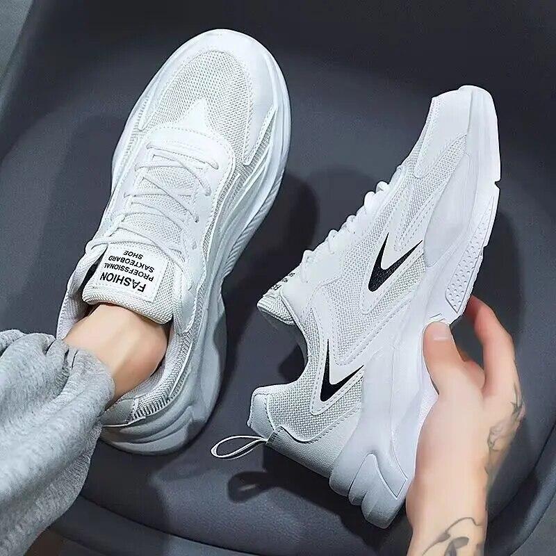 Men Shoes Spring New Mesh Breathable Man Running Sport Shoes Lightweight Tennis Shoes Men's Sneakers Zapatillas De Hombre