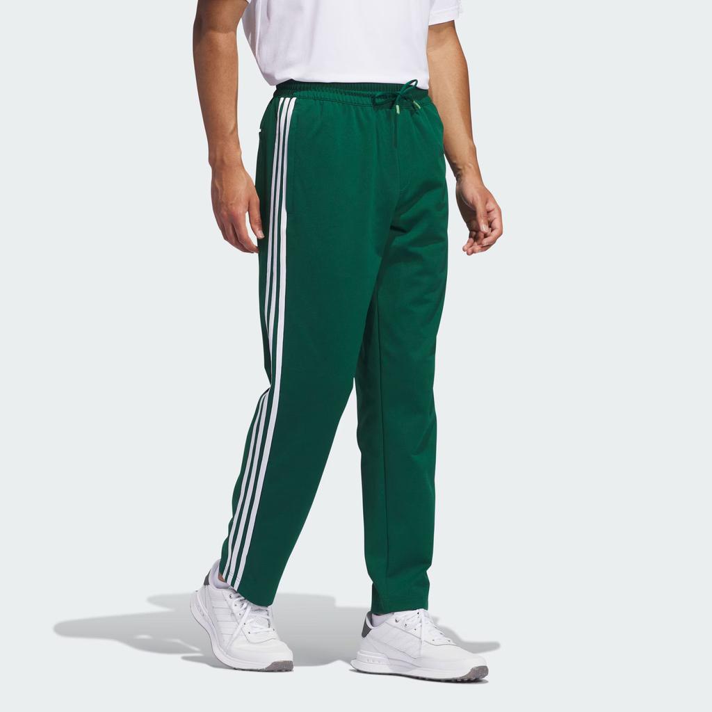 adidas Ultimate 365 Tracksuit Bottoms Striped Design Comfortable Training Drawstring Mid-Rise Knitted Sports Pants Men Bottoms Forest-Green IW1417