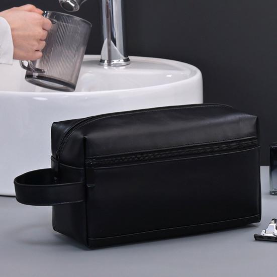 Trousse de toilette de voyage Hommes Femmes Organisateur de articles de toilette Pochette cosmétique étanche Sac de rangement pour accessoires de rasage Essentiels de toilettage
