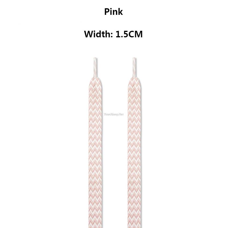 New Flat Shoelaces for Sneakers AF1 Shoe Laces Width 1.5cm/2cm/3cm Shoelace Luxury  Laces Shoes 120/140/160cm Strings