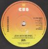 7-Zoll Schallplatte DAVID ESSEX - Bleib bei mir Baby SCBS6063 CBS 1978 UK Rock Gebraucht