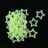 Stea Golită 3D Stocare Energie Strălucire Fluorescentă În Întuneric Luminoasă Autocolante Pe Perete Pentru Camera Copiilor Living Decal
