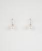 Merrymotive White Pearl Simple Earring