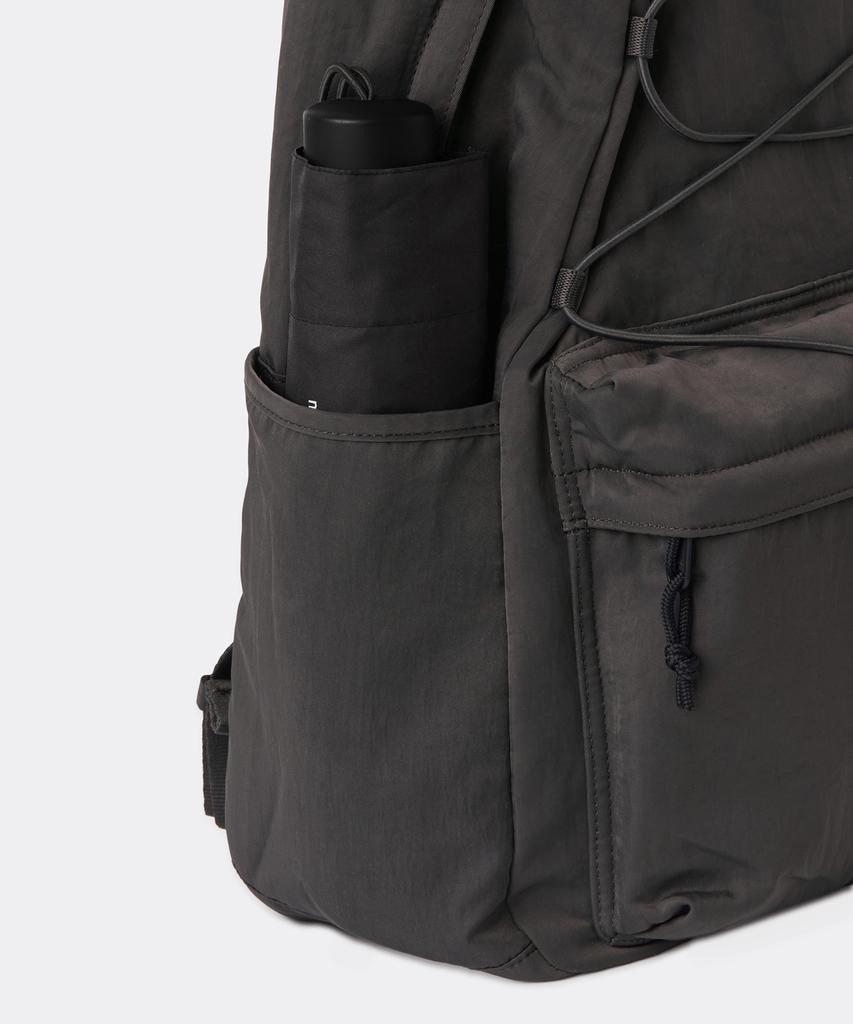 Musinsa Standard Aged Nylon String Backpack [Gunmetal]