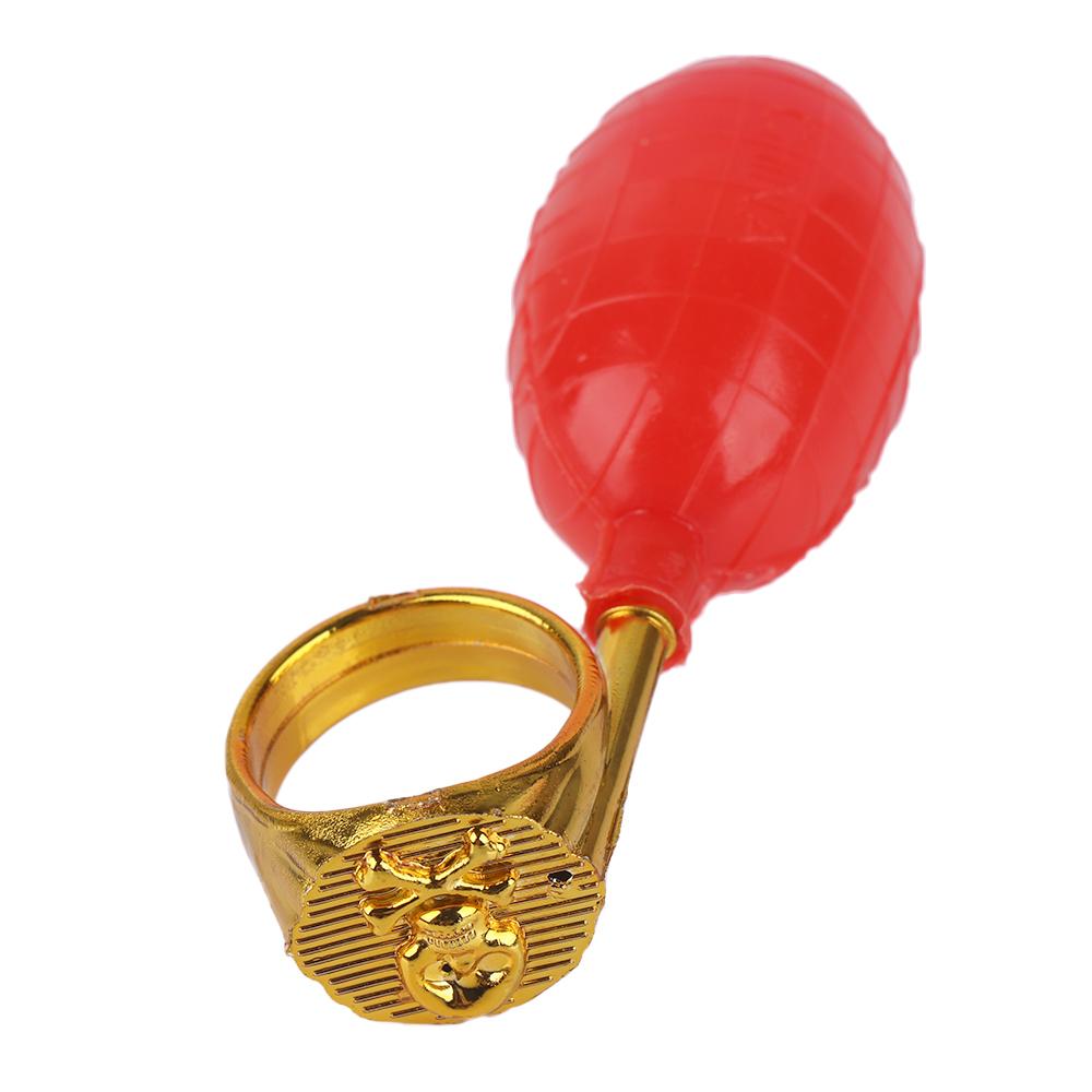 Creative Prank Jokes Fool's Day Water Ring Tricky Toy Spray Squirt Ring