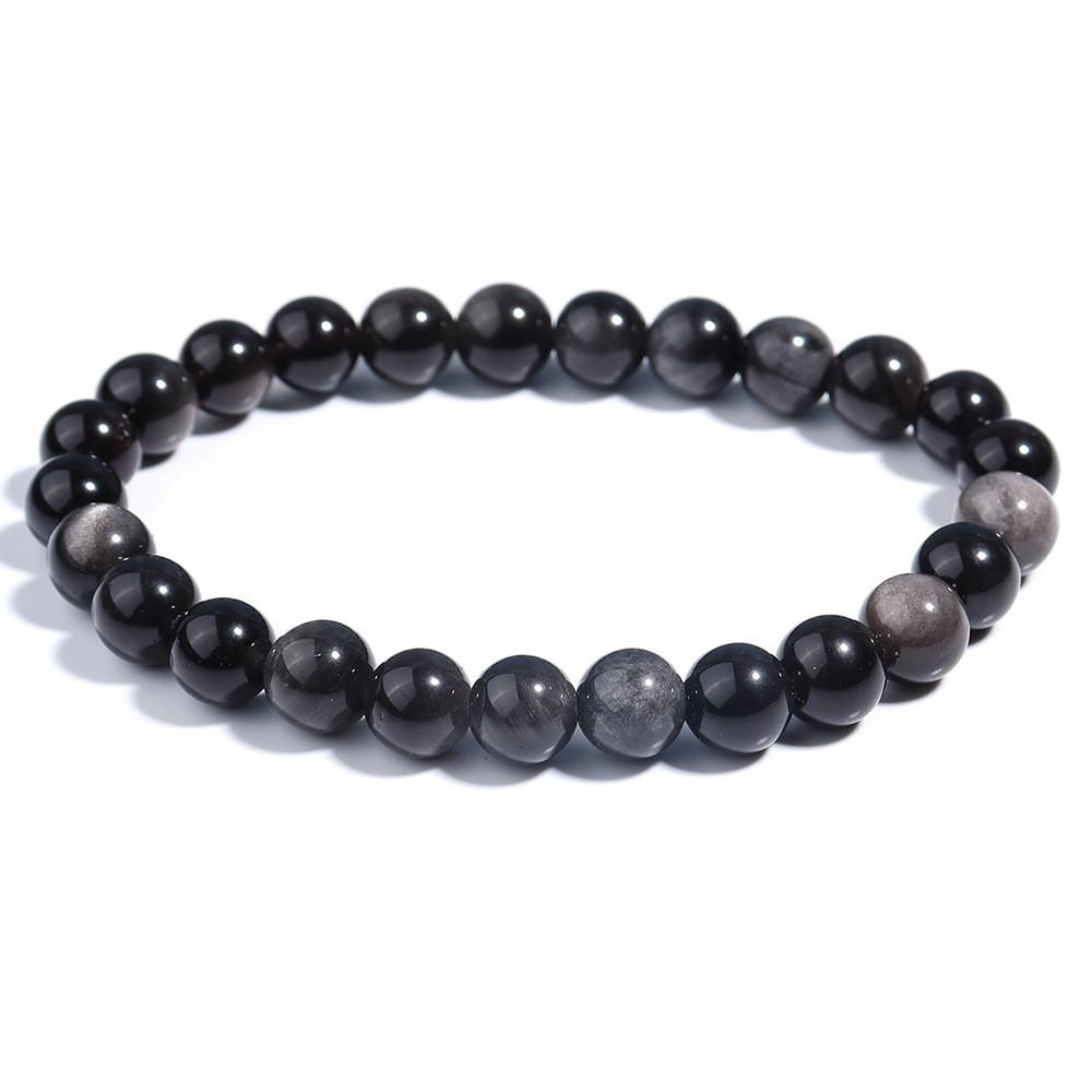 Natural Crystal Agate Beaded Bracelet For Men And Women With Handmade Design For Gift And Fashion