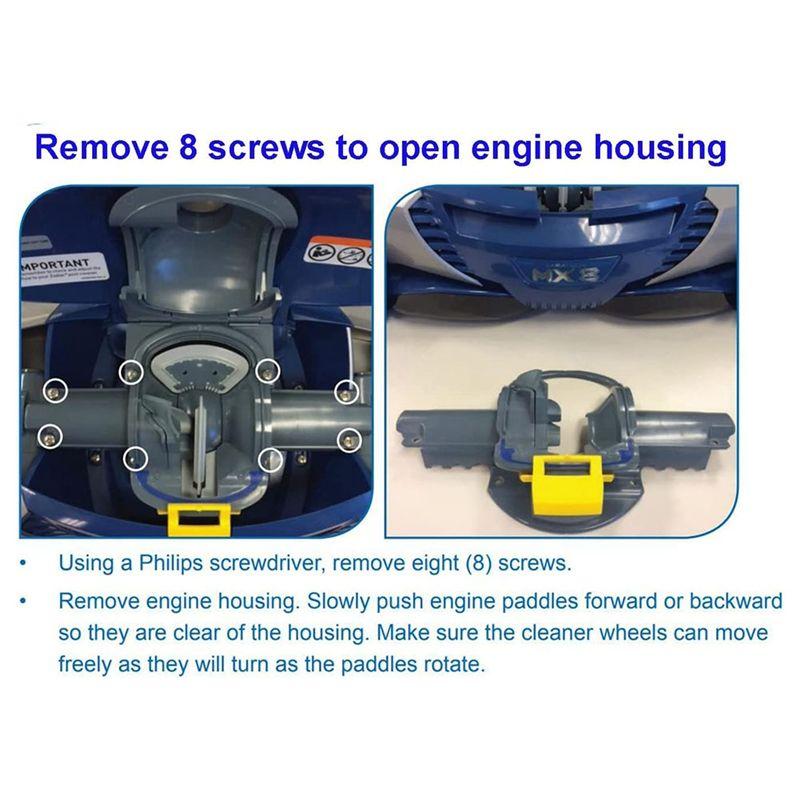 A74E-MX6 MX8 MX6EL MX8EL Elite Pool Cleaner Tune-Up Accessories With Drive Shaft Assembly R0525100 And Engine Wheel Bearing R052
