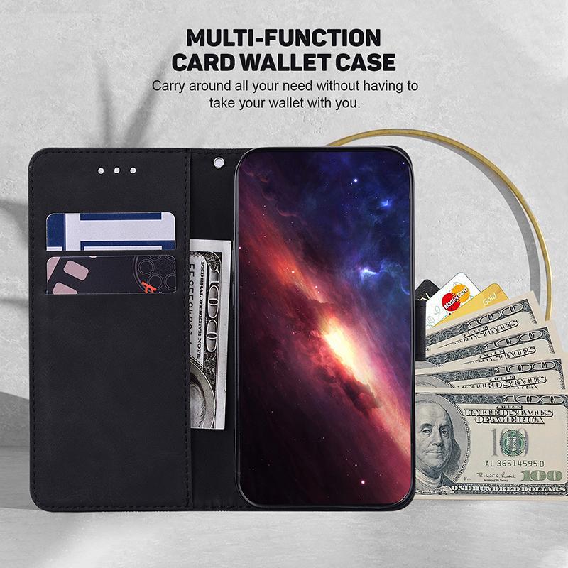 Leather Card Slot Case For Nokia 1.3 1.4 2.2 2.5 3.2 3.4 4.2 5.3 5.4 6.2 7.2 X10 X20 X30 XR20 XR21 Wallet Protect Phone Cover