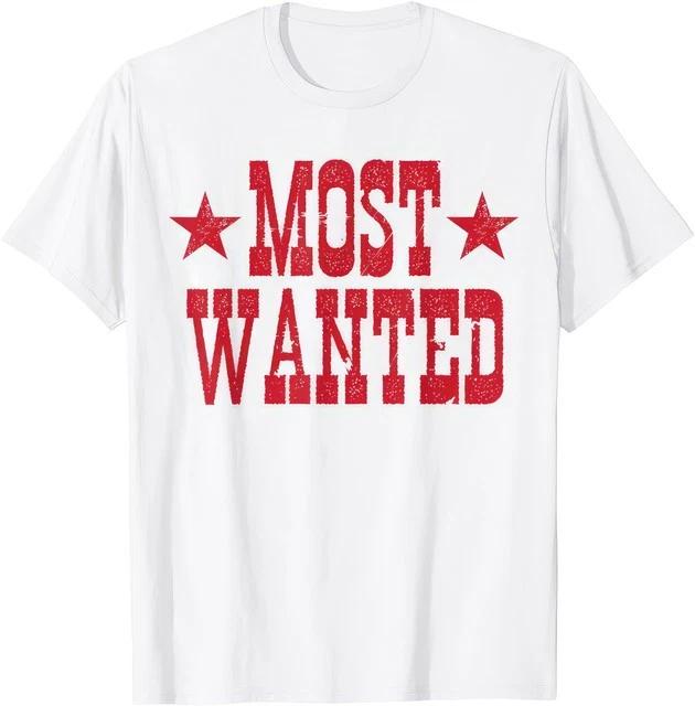 Western Cowboy Concert Tour Most Wanted Cowgirl Outfit Rodeo T Shirt