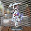 Anime GK Modell 25cm Nikki Roter Lotus Siegesgöttin Handgemachte Statue Peripherie Sammlerstück Ornament Spielzeug Geschenk Für Anime Fans