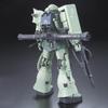 BANDAI SPIRITS RG Mobile Suit Gundam Mass Production Type Zaku Scale Plastic Model Kit MS-06F 1/144 Pre-Colored