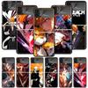 Kurosaki Ichigo Bleach Phone Case For Samsung Galaxy Z Flip 7 6 5 4 3 5G Shockproof Cover Z Flip7 Flip6 ZFlip5 Flip3 Flip4 Luxur