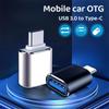 USB C naar USB 3.0 OTG Adapter Type C Converter voor MacBook Pro/Air Xiaomi Huawei Samsung Flash Drive Lezer Gegevensoverdracht Telefoon