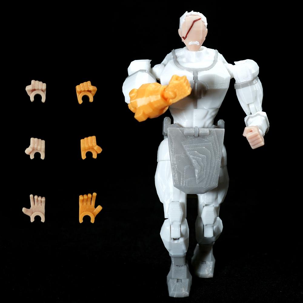 3D-gedruckte Unbesiegbare Spielzeug Actionfiguren Anime Modell Glücksbringer 13 Superhelden Mark Thragg Mehrgelenkiges Spielzeug Ornamente Geschenke