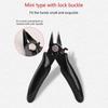 Diagonal Pliers Mini Wire Flush Cutter 3.5 Inch Diagonal Cutting Pliers Wires Insulating Rubber Handle Model Pliers