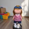 1 Set Birthday Gift Toy 24Cm Spanish Potato Doll Cute Dress Hat Clothes Accessories For Little Playtime