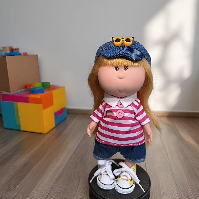 1 Set Birthday Gift Toy 24Cm Spanish Potato Doll Cute Dress Hat Clothes Accessories For Little Playtime