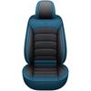 Cuscino per Sedile Auto in Pelle Nappa – Cinque Posti, Copertura Completa, Quattro Stagioni, Pronto per l'Estate