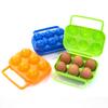 Egg Storage Box Food Grade Waterproof ABS Multiple Grids Egg Container for Camping