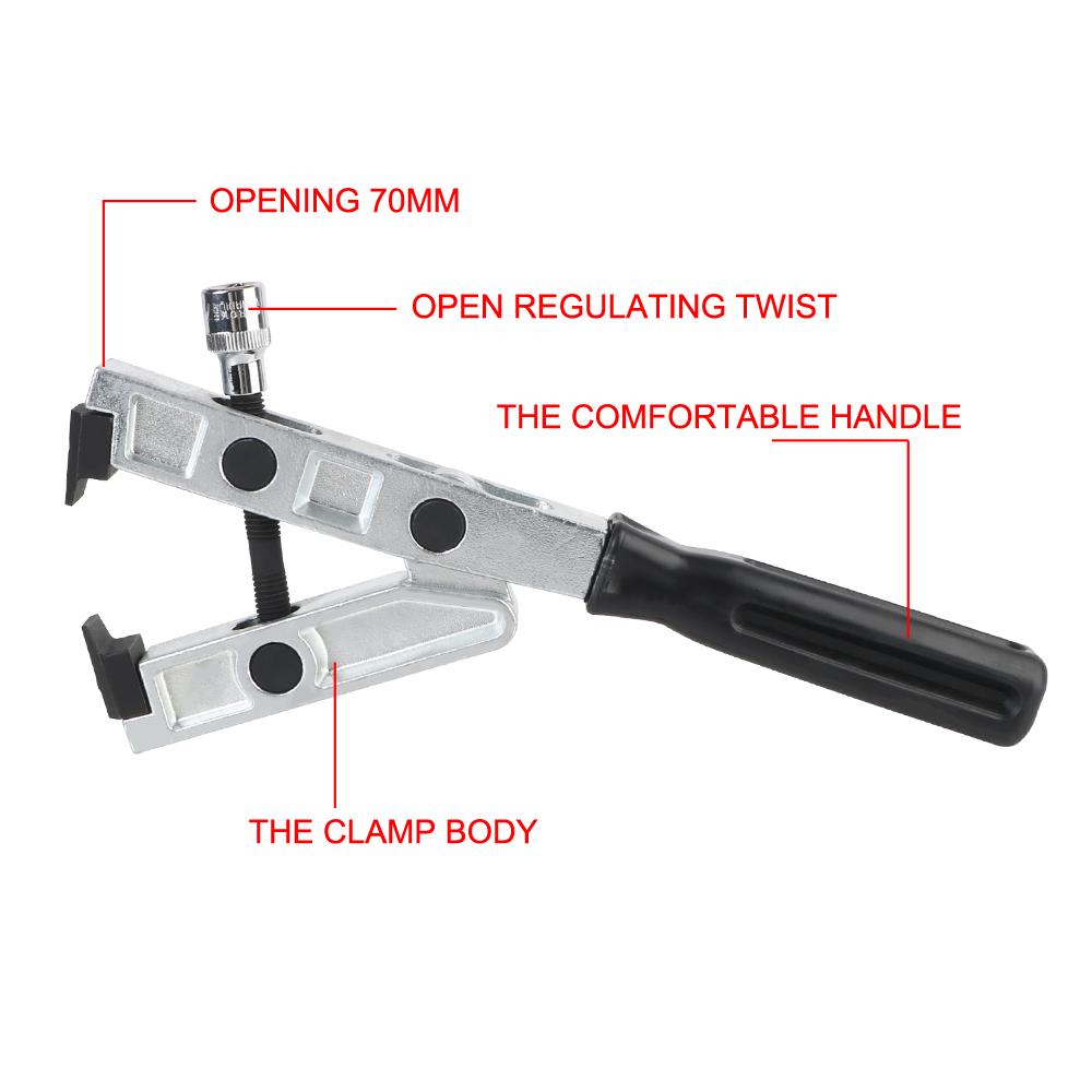 Dust Jacket Pliers Disassembly Car Remover Tool 3/8 Drive 70MM Opening CV Boot Band Pliers Tool Torque Heavy Duty Ball Cage Clamp Pliers