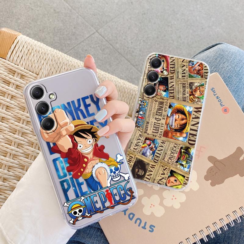 Cartoon Anime Patterned Soft Silicone Clear Case For Samsung A55 M35 M34 S24 Xiaomi Redmi Note 13 Pro 13C iPhone 15 Camera Protective Shockproof Cover