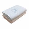 Imabari Towel Bath Towels, Panda Pattern, Set of 2, 60x120cm, 100% Cotton, Made In Japan (Blue & Pink)