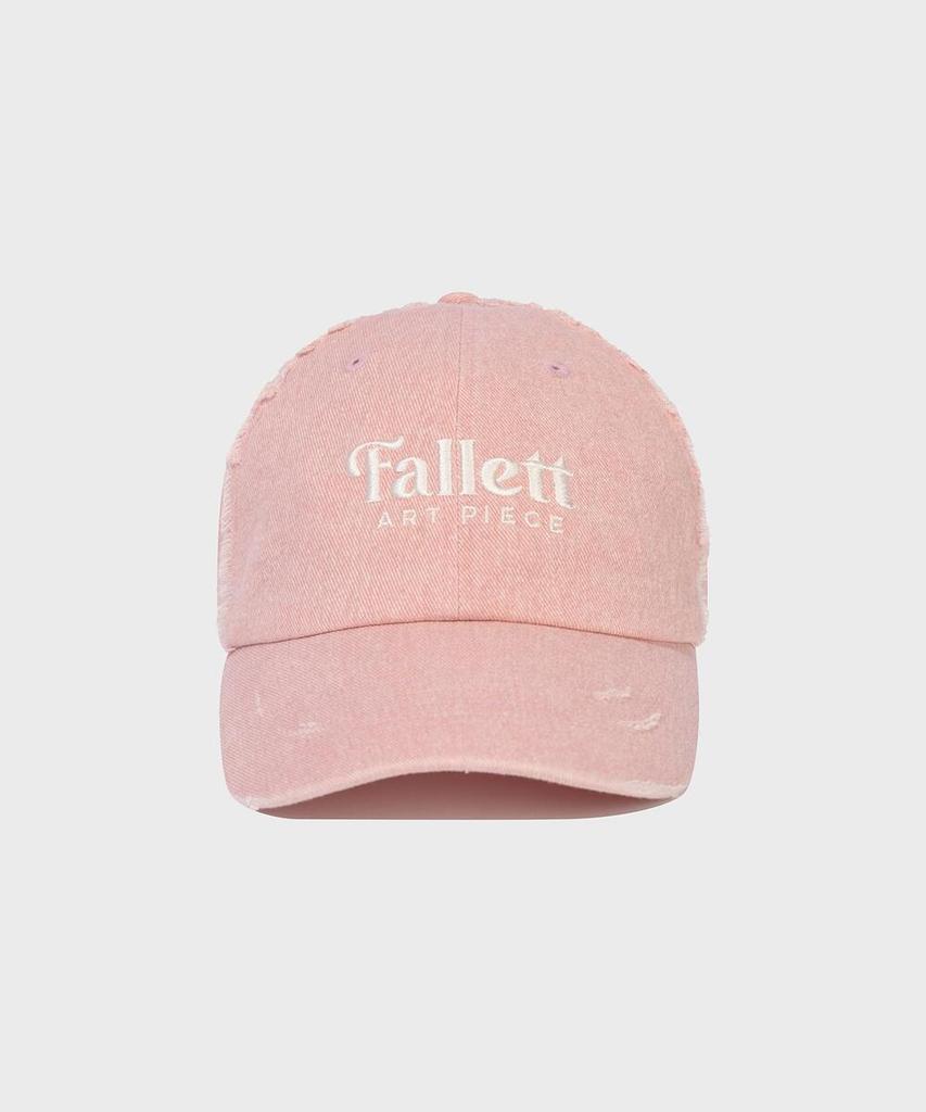 FALLETT Damaged Ball Cap Pink
