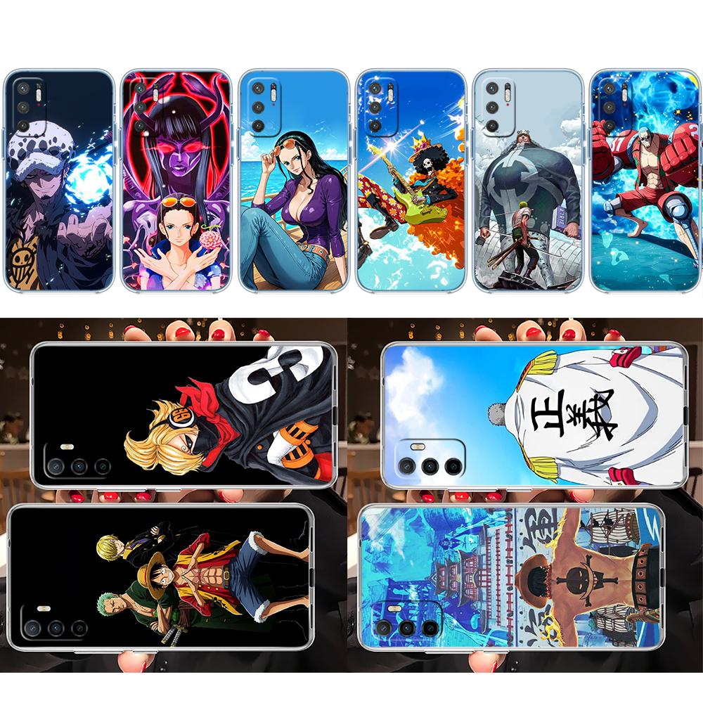 One Piece Cartoon Phone Case for Motorola Moto G10 G20 G30 G31 G32 G34 G35 G41 G42 G50 G51 G52 G55 G60 G60S G62 G71 G72 G75