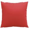 Sofa Cushions 4 Pcs Red 40x40 Cm Fabric
